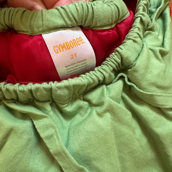 Gymboree red strawberry tulle elastic waistband skirt SIZE 2T - Picture 3 of 4
